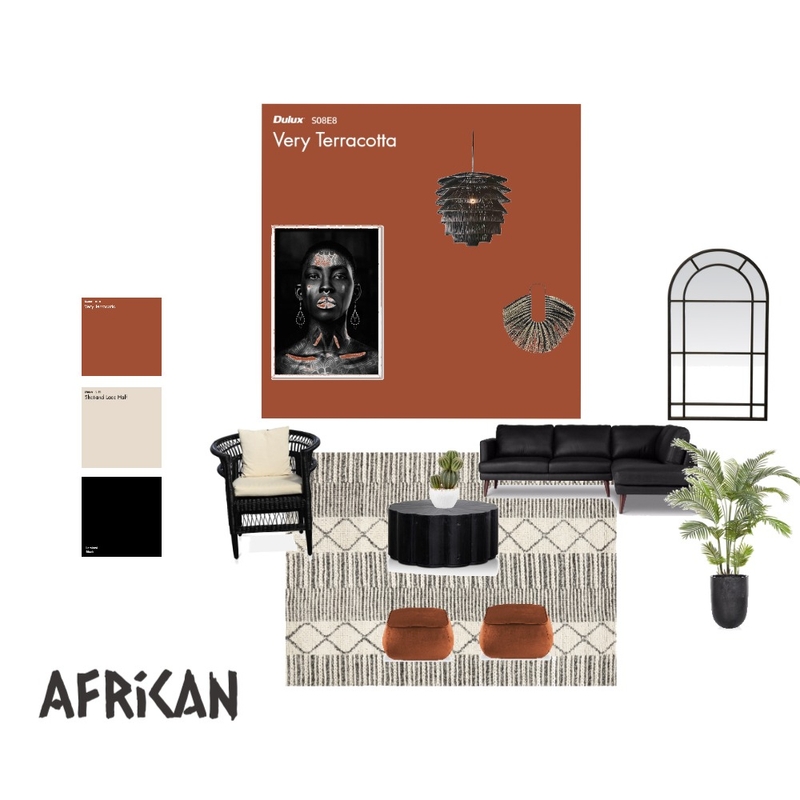 African Mood Board by studio.twentyfour on Style Sourcebook