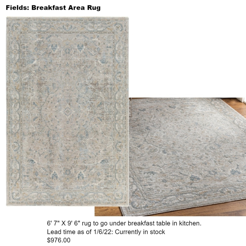 fields breakfast rug Mood Board by Intelligent Designs on Style Sourcebook