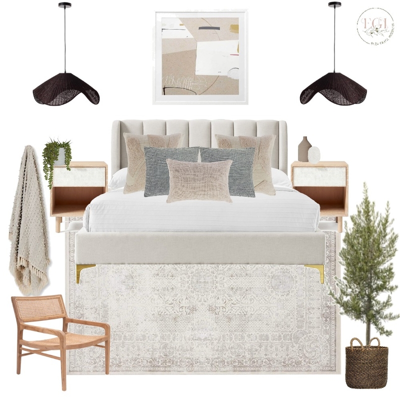Cosy Vibes Bedroom Mood Board by Eliza Grace Interiors on Style Sourcebook