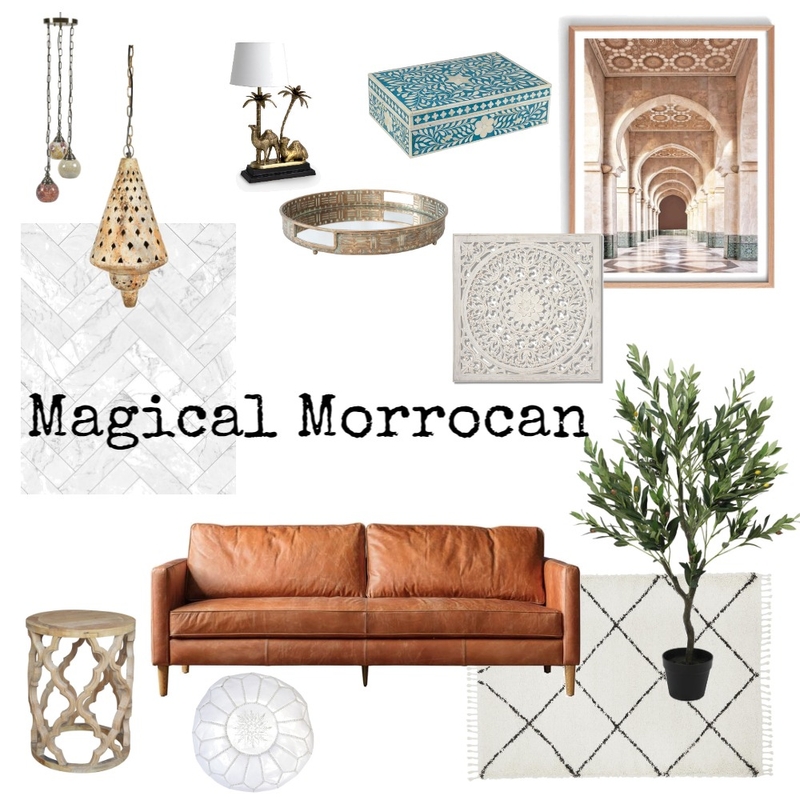 Magical Morocco Mood Board by BelDonnelly on Style Sourcebook