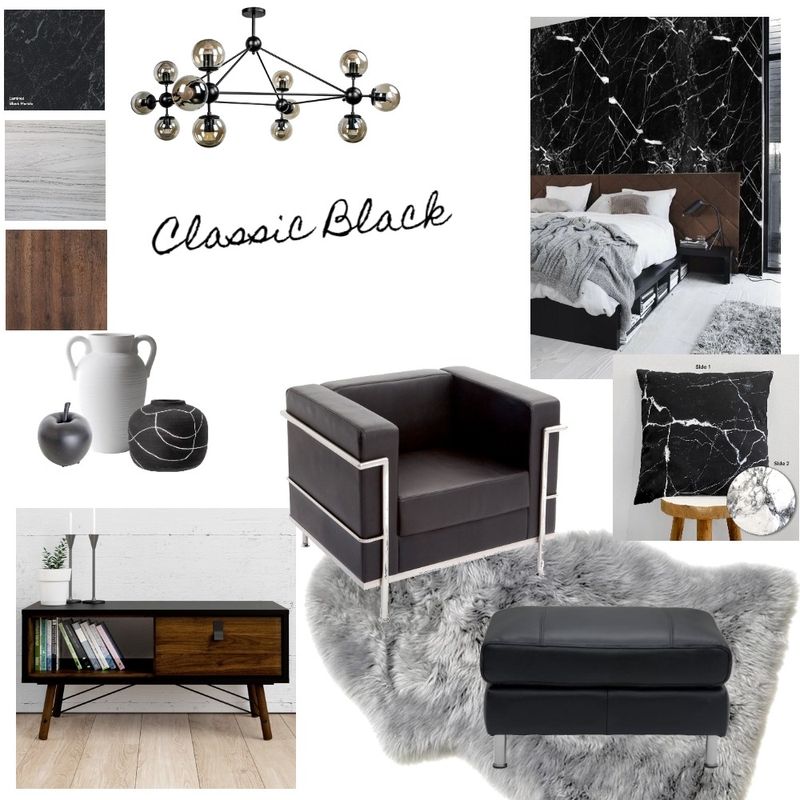 Classic Blacks Mood Board by Emma Louise Interior Designs on Style Sourcebook