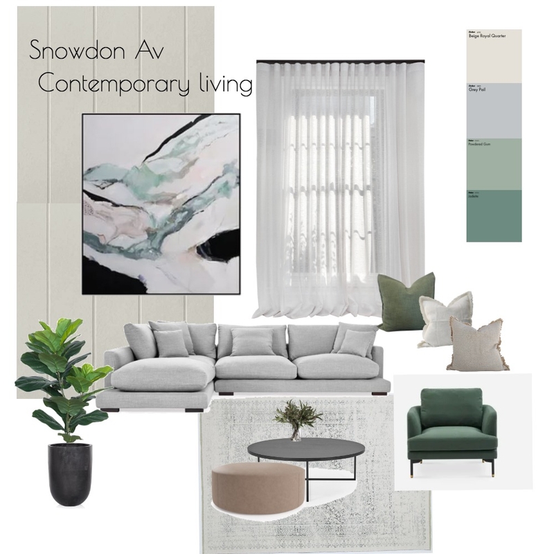 Snowdon Av Living room Mood Board by adifalach on Style Sourcebook