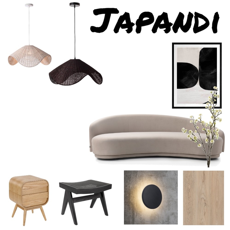 Japandi Mood Board by Jefsie Khushu on Style Sourcebook