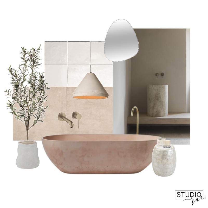 Bathroom Mood Board by Studio Rae on Style Sourcebook