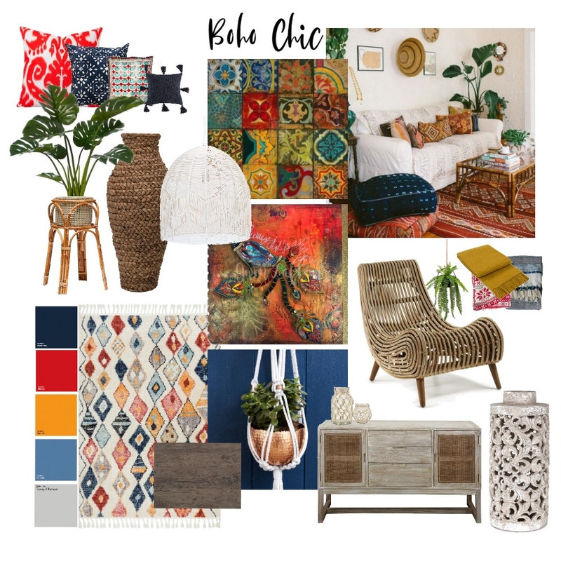 Boho Chic Mood Board by Cindi232 on Style Sourcebook