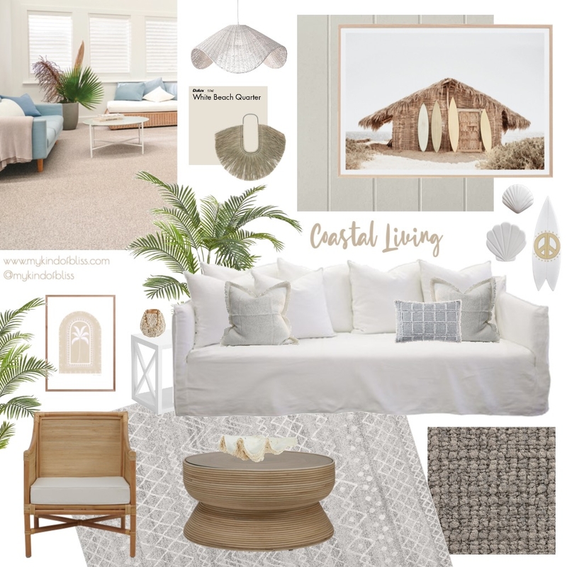 Coastal Living Mood Board by My Kind Of Bliss on Style Sourcebook