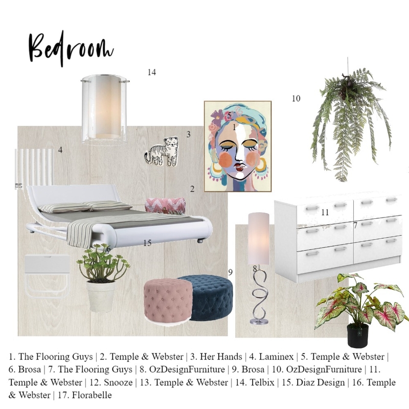 Bedroom Mood Board by KlaraG on Style Sourcebook