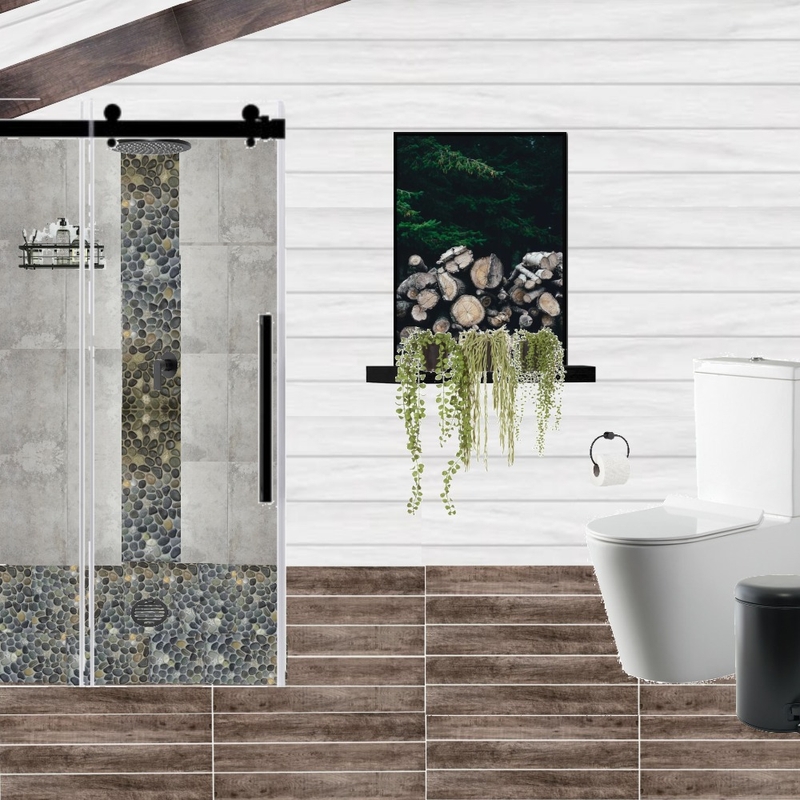 Rustic Bathroom Mood Board by emzinger on Style Sourcebook