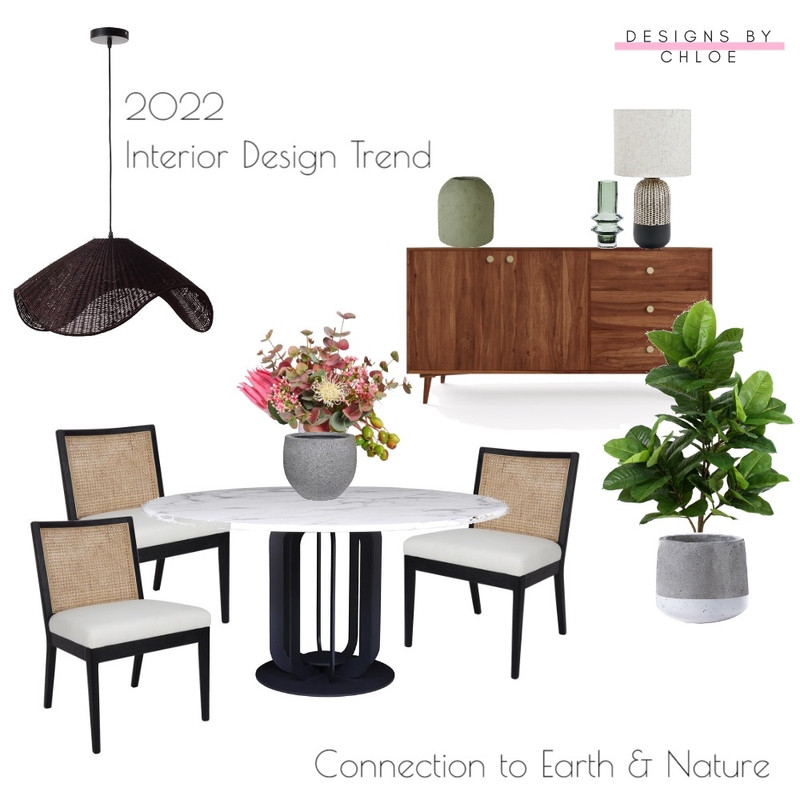 2022 Interior Design Trend Mood Board by Designs by Chloe on Style Sourcebook