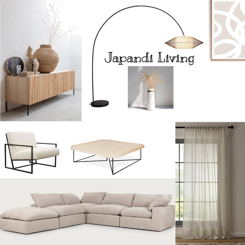 Japandi Living Mood Board by Denise on Style Sourcebook