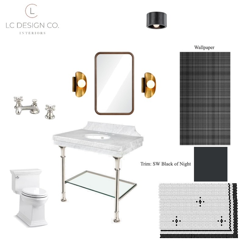 Battigellipowderroom Mood Board by LC Design Co. on Style Sourcebook