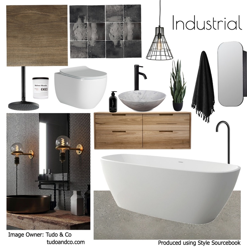 Industrial Mood Board by clare.larsson on Style Sourcebook