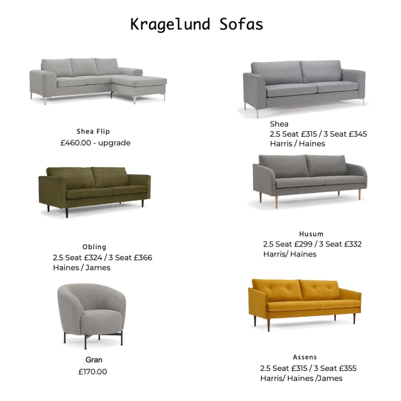 Kragelund Sofas Mood Board by H | F Interiors on Style Sourcebook