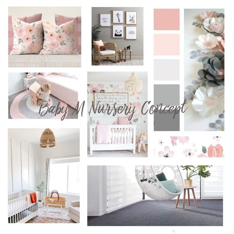 Nursery Concept - Baby M Mood Board by Beautiful Spaces Interior Design on Style Sourcebook