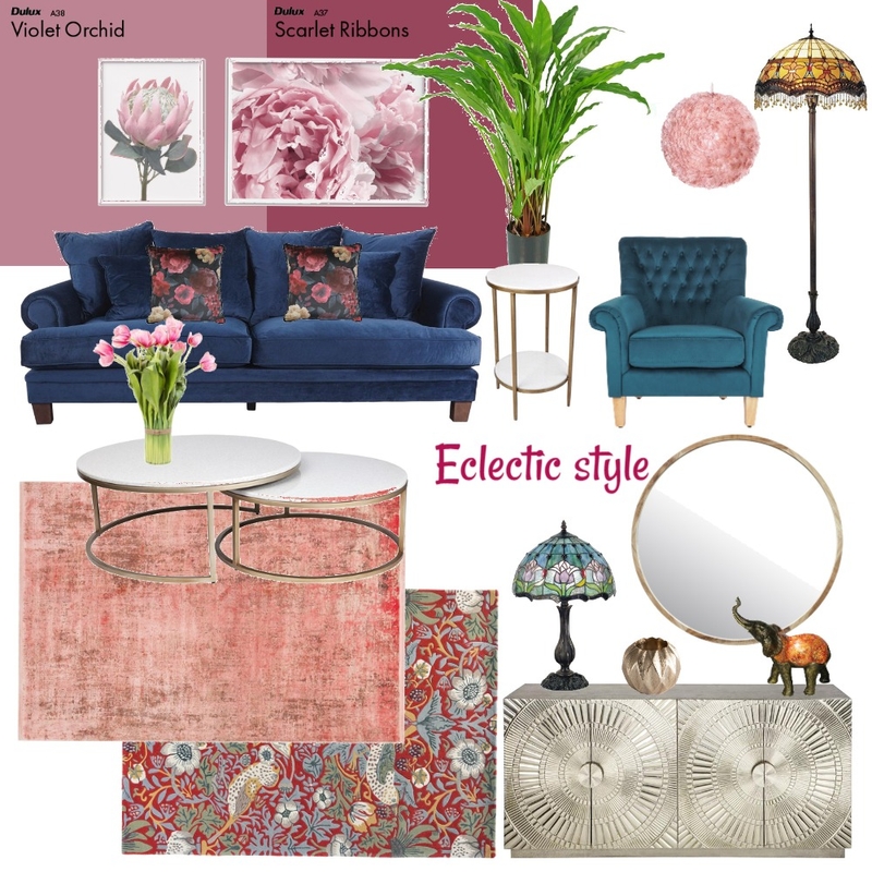 Eclectic style Mood Board by Kseniya on Style Sourcebook