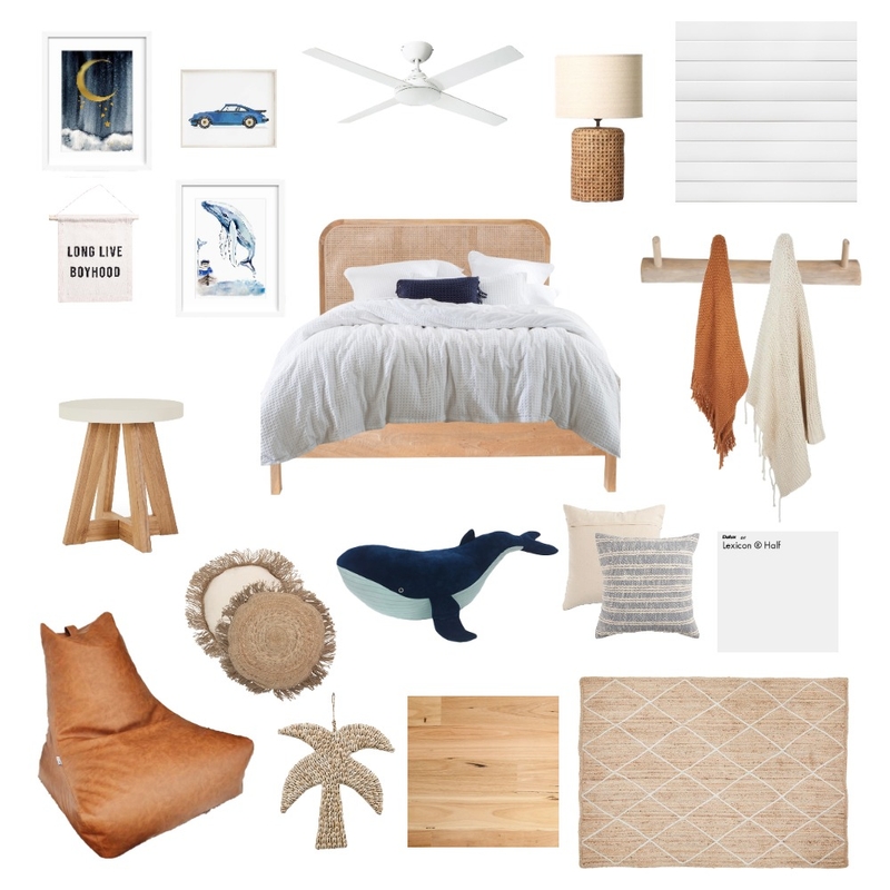 4 & 8 Year old Boys Room Mood Board by Alana Turner on Style Sourcebook