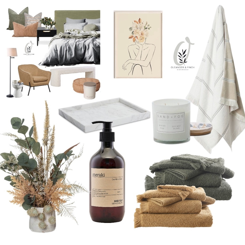 Wnsuite Mood Board by Oleander & Finch Interiors on Style Sourcebook