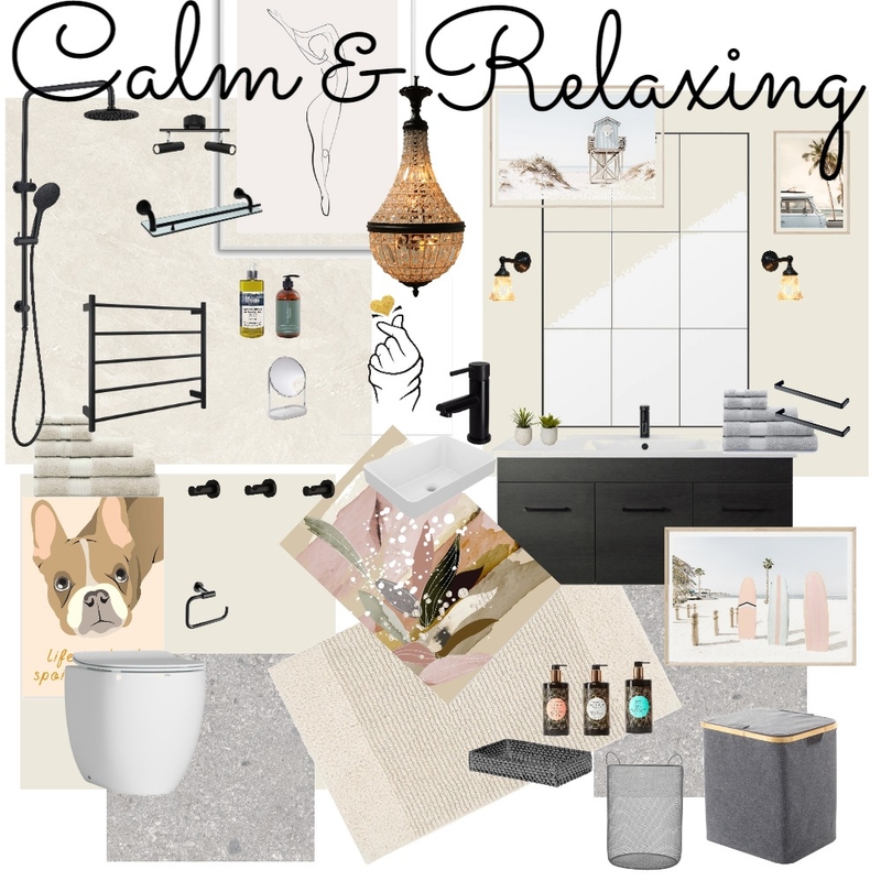 Bathroom - Calm & Relaxing Mood Board by SVETLANA OWALA on Style Sourcebook