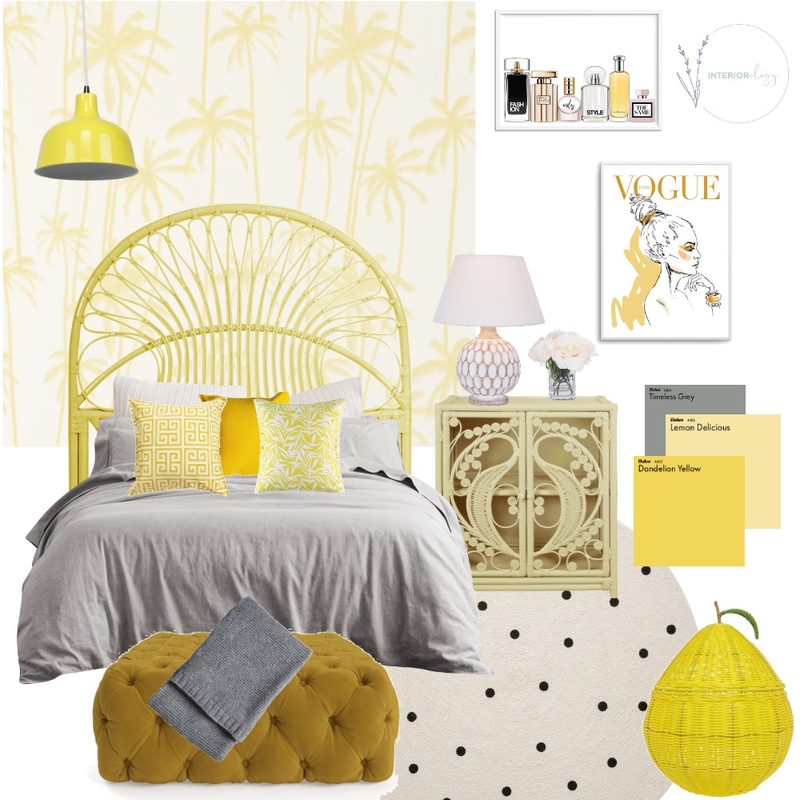 Mellow Lemon Yellow Mood Board by interiorology on Style Sourcebook