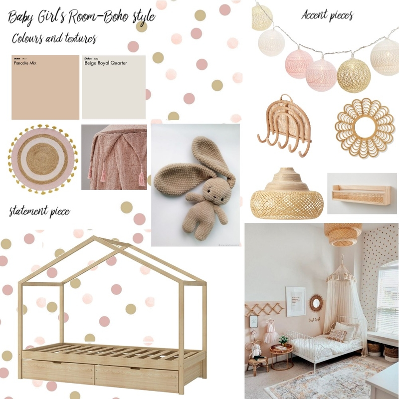 Girls bed room Mood Board by raisa on Style Sourcebook