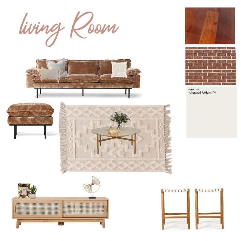 South Yarra Living Room Mood Board by By the Bay Interiors on Style Sourcebook