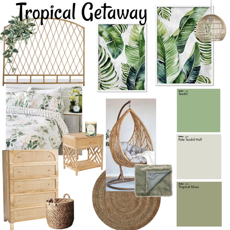 Tropical Getaway Mood Board by KitasDesigns on Style Sourcebook
