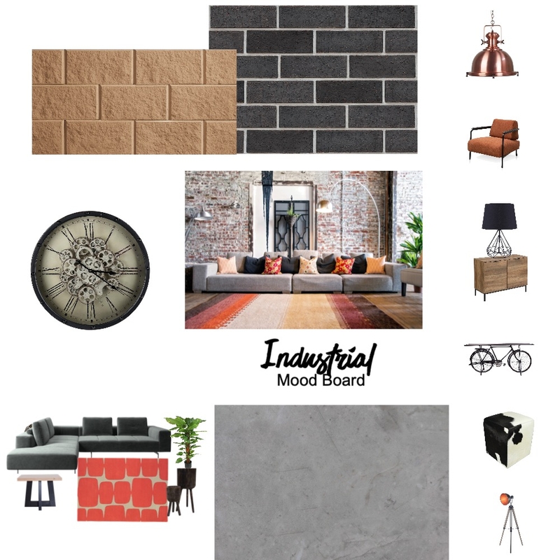 Industrial Mood Board 3 Mood Board by DESICHOC on Style Sourcebook