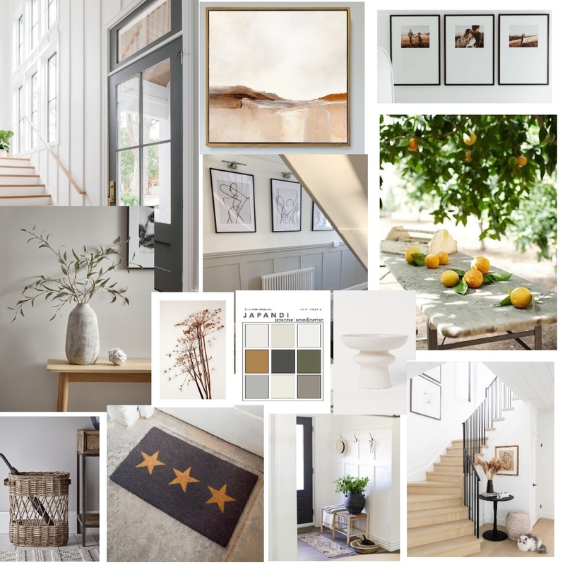 Modern country home entryway Mood Board by Cinnamon Space Designs on Style Sourcebook
