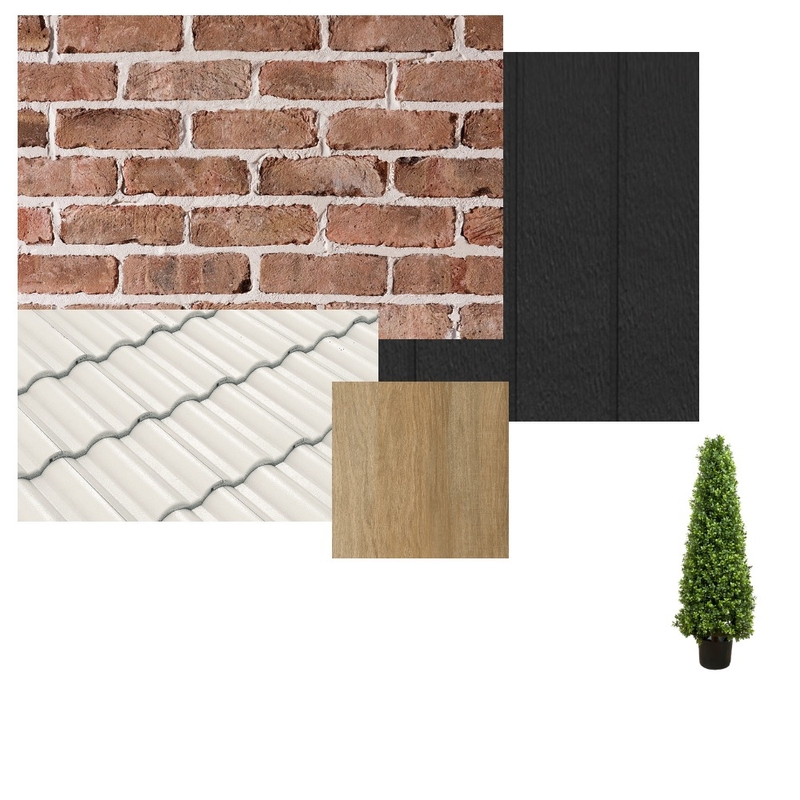 Front exterior - brick and cladding Mood Board by amelia.jane.lynette92@outlook.com on Style Sourcebook