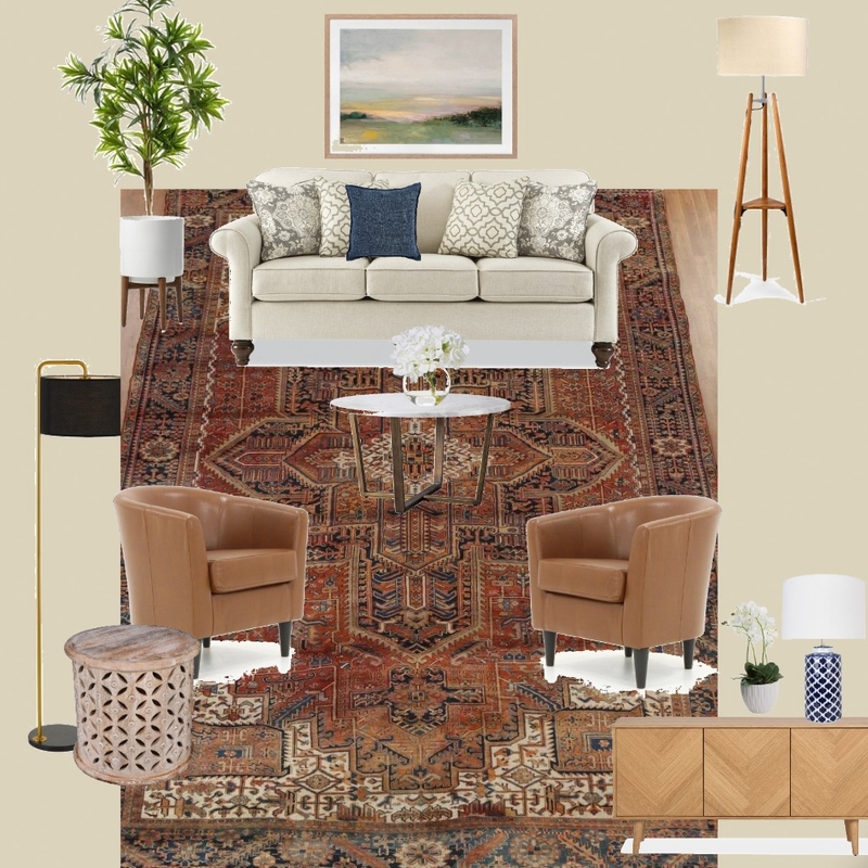 living room heriz Mood Board by Jaleh on Style Sourcebook