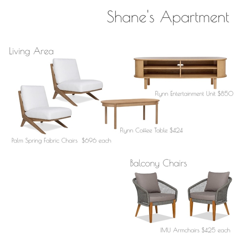 Shane's Apartment Mood Board by DesignTrader on Style Sourcebook