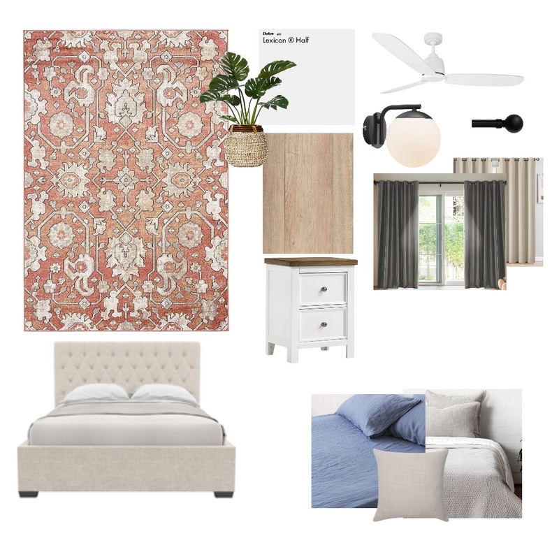 Master Bed Mood Board by GP on Style Sourcebook