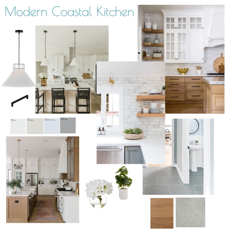 Modern Coastal Kitchen Mood Board by Melissa G on Style Sourcebook
