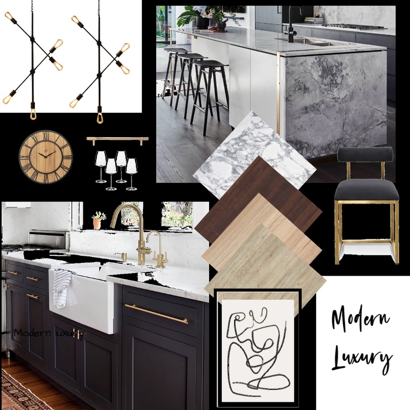 Modern Luxury Mood Board by Trinitylynne on Style Sourcebook