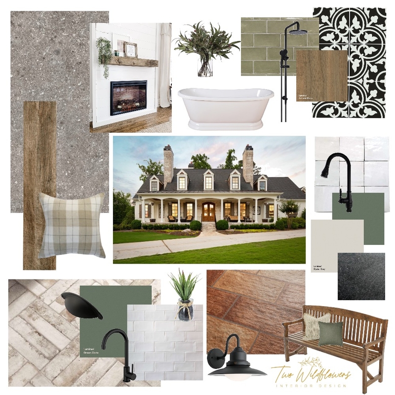 Farmhouse Project Mood Board by Two Wildflowers on Style Sourcebook