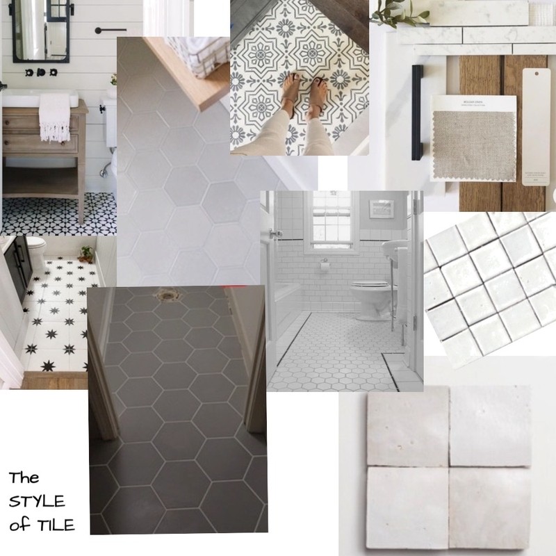 Style of the Tile Mood Board by KELEFORNIA DESIGN on Style Sourcebook