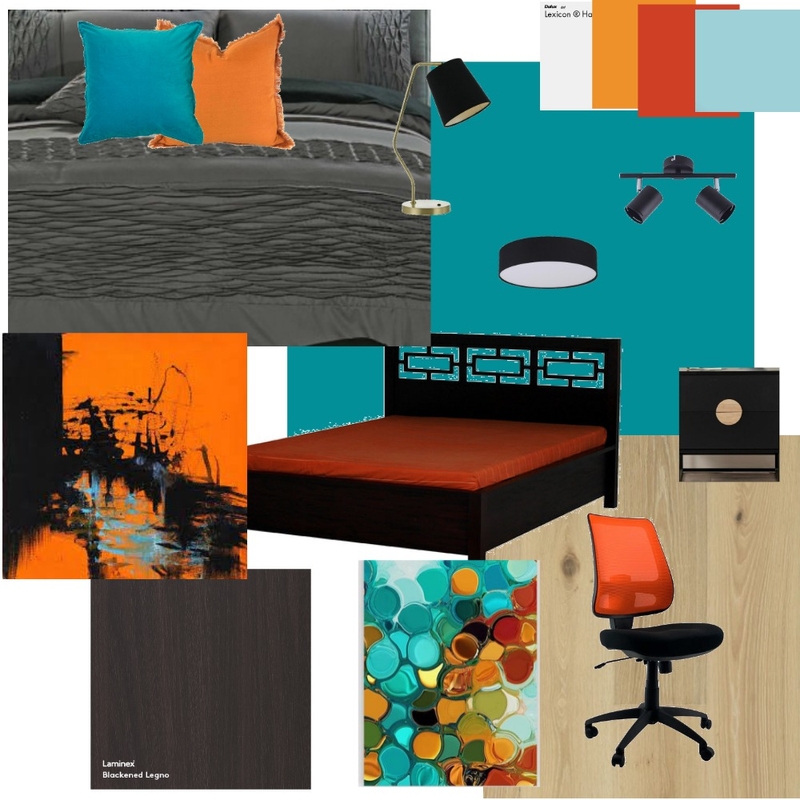 boys room teal Mood Board by Ruth Fisher on Style Sourcebook