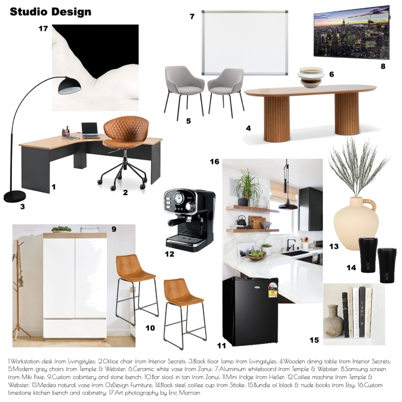 Design Studio Mood Board by dariastudios on Style Sourcebook