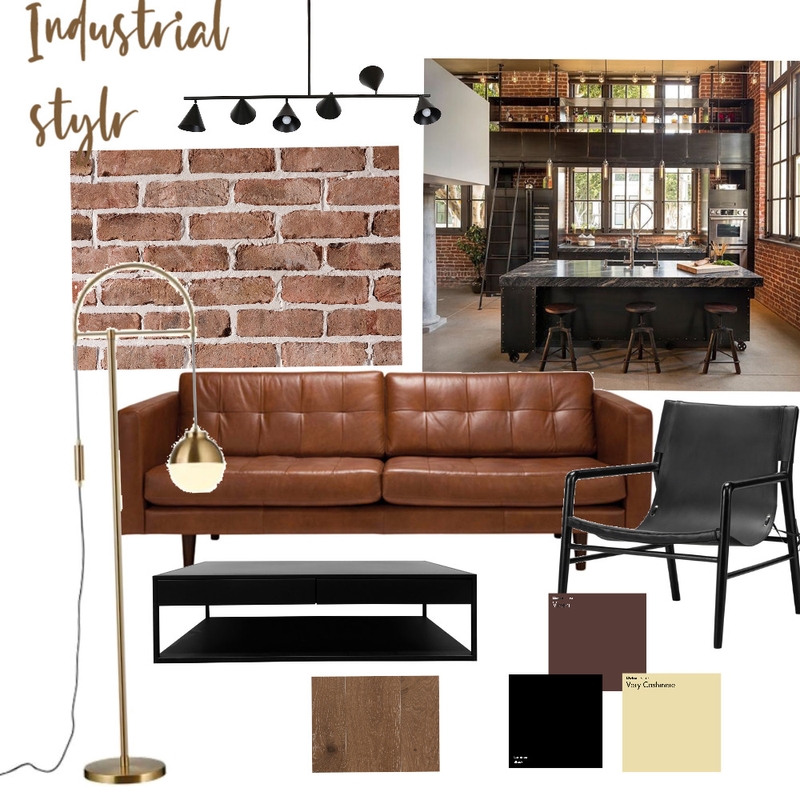 Industrial style Mood Board by BharatiRao on Style Sourcebook