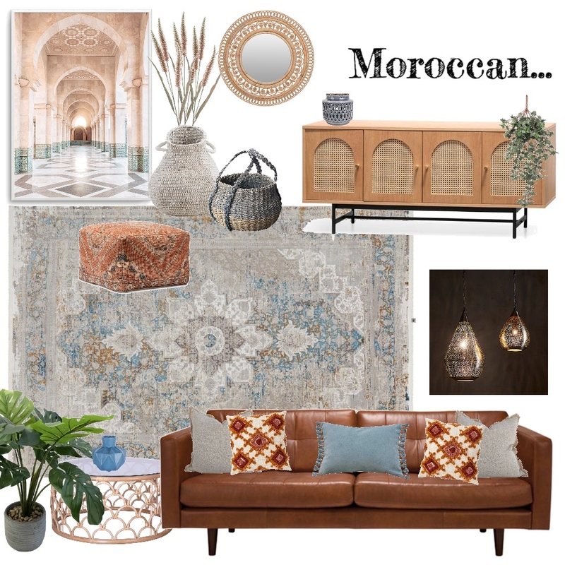 Moroccan Mood Board BGH Mood Board by Breannen-Faye Guegan-Hill on Style Sourcebook
