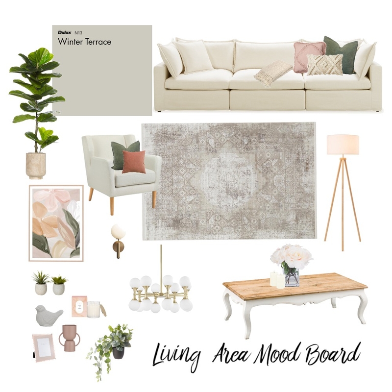 Living Room Mood Board by SB Interior Design on Style Sourcebook