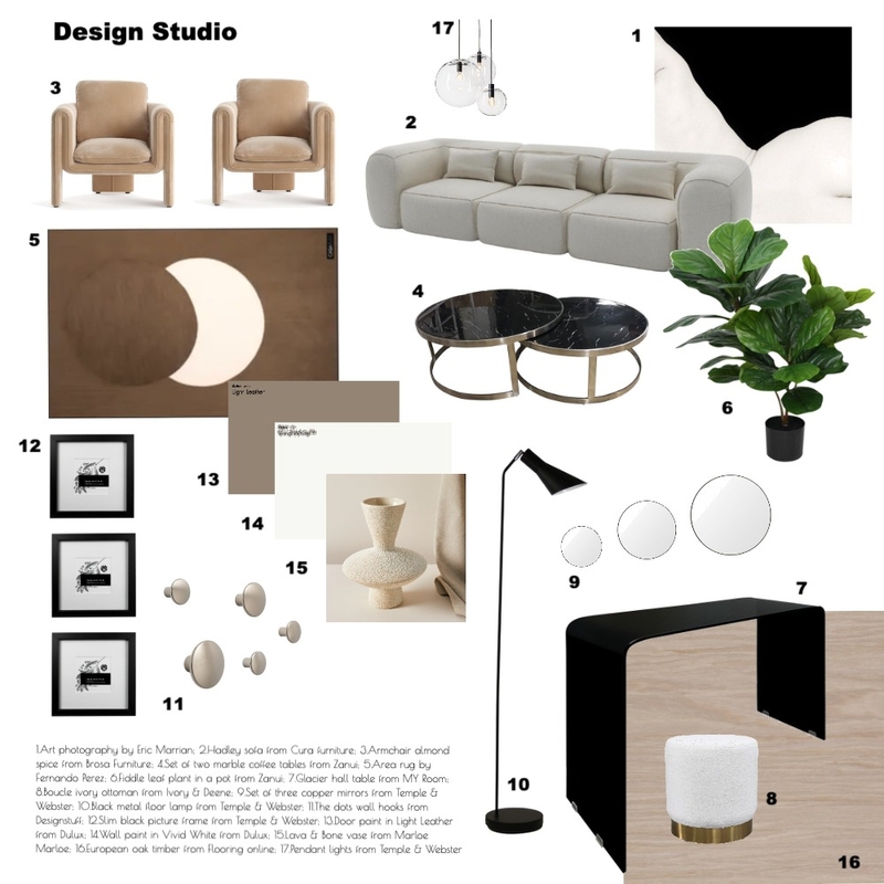 Design Studio 2 Mood Board by dariastudios on Style Sourcebook