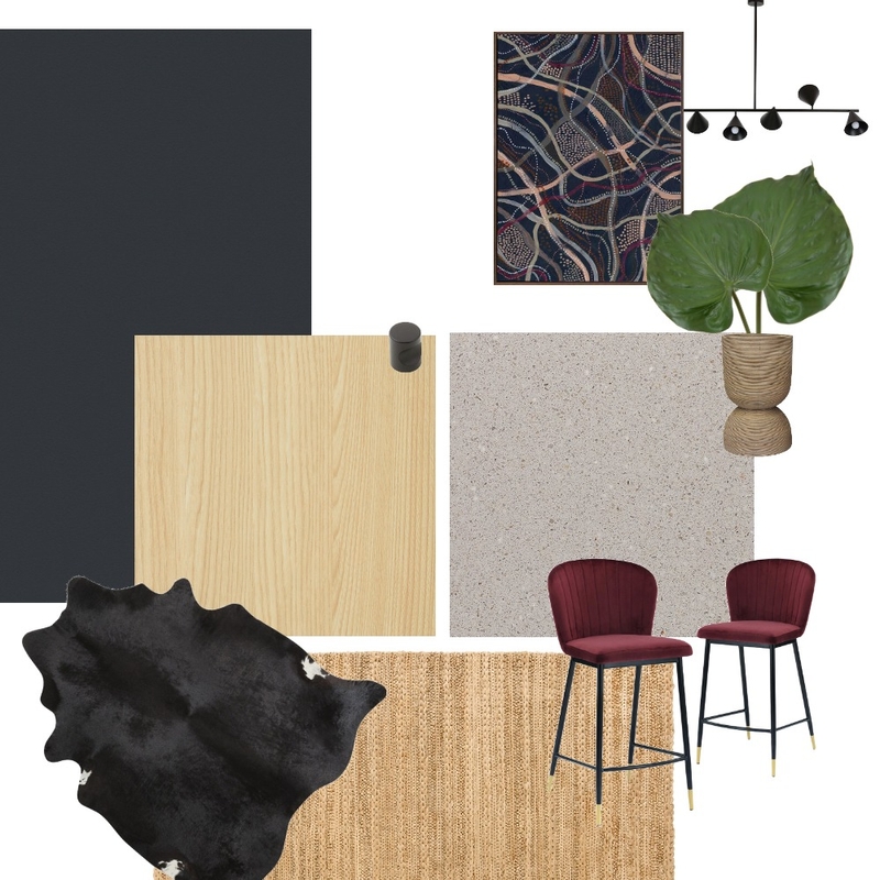 dark and smooth kitchen concept Mood Board by Keane and Co Interiors on Style Sourcebook
