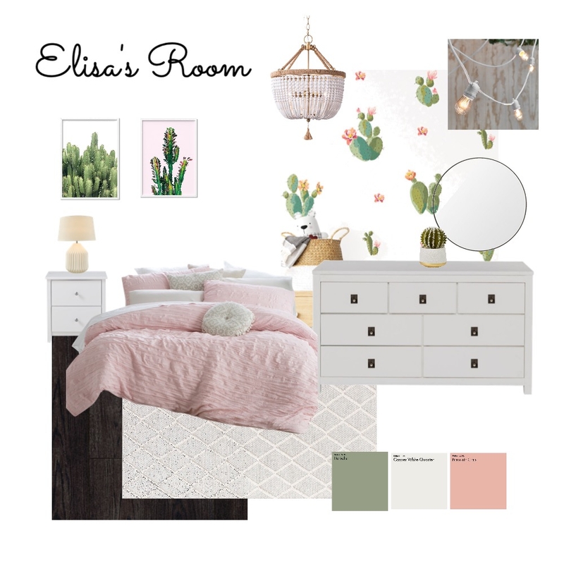 Elisa's bedroom Mood Board by AlineGlover on Style Sourcebook