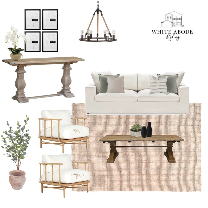 McVeigh - Living Room 3 Mood Board by White Abode Styling on Style Sourcebook