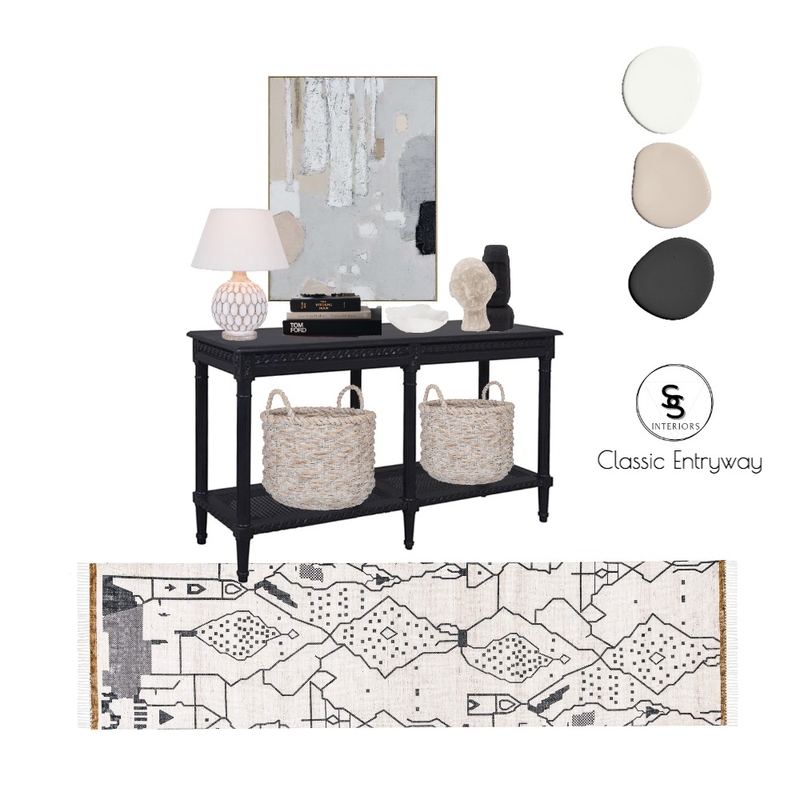 entryway-black Mood Board by SS Interiors on Style Sourcebook
