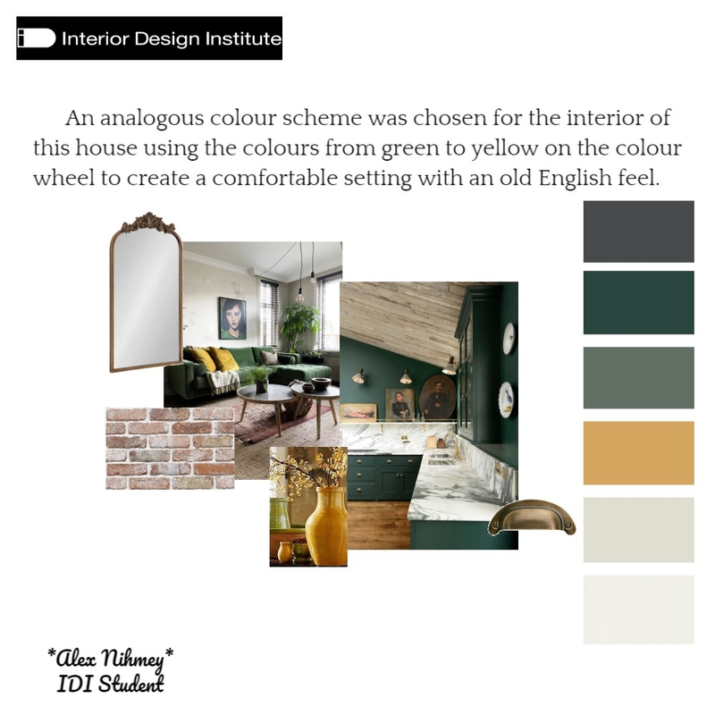 Analogous Colour Scheme Mood Board by alexnihmey on Style Sourcebook