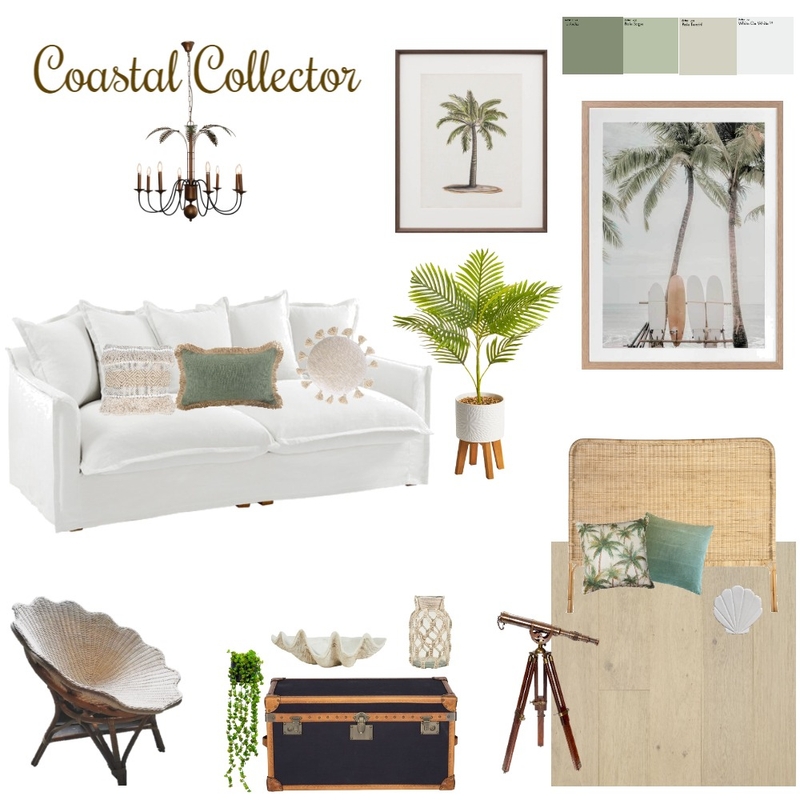 Coastal Collector Mood Board by BelDonnelly on Style Sourcebook