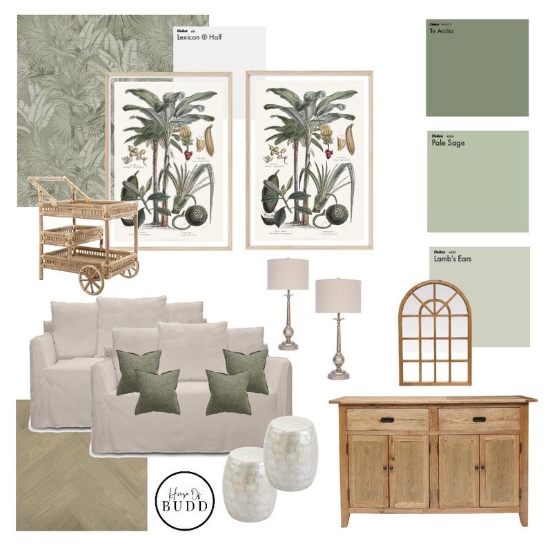 The Green Room Mood Board by ameliarogers on Style Sourcebook