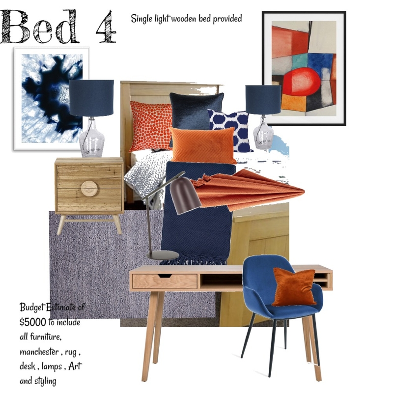 Bed 4 Bennett Springs Mood Board by Colette on Style Sourcebook